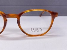 Braun Classics Brille Herren Damen rund Braun Havanna Panto  78 Col 3