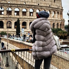 Mode Frauen Farming Fuchs Pelz