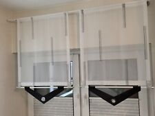 Schiebe Gardine,Flächen Vorhänge-Set, Gardinen -Set×2 Stück, NEU, HANDMADE