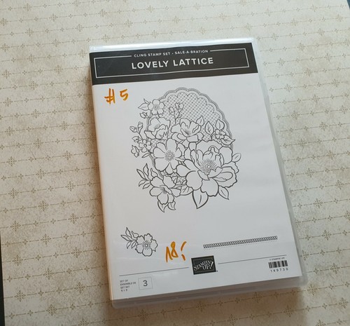 Stempelset lovely lattice - lovely,