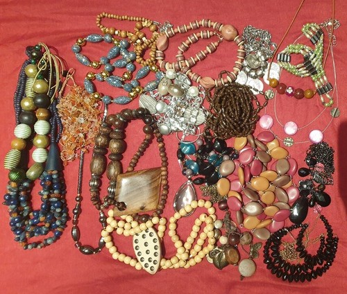 Ketten modeschmuck holz - 20,