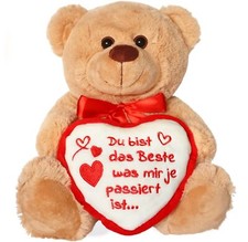 Teddybär mit Herz Du bist das