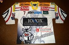 Landshut Cannibals * 06/07 * No. 7 * Sebastian Schwarz * white/away * light wear