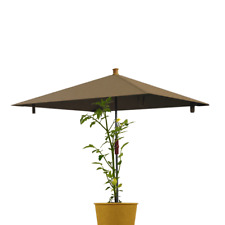 Pflanzschirm Sonnenschutz Pflanzenschutz upcycling Pflanzabdeckung Balkon Garten