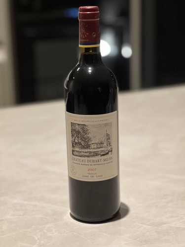Château duhart milon - duhart-milon, 2007