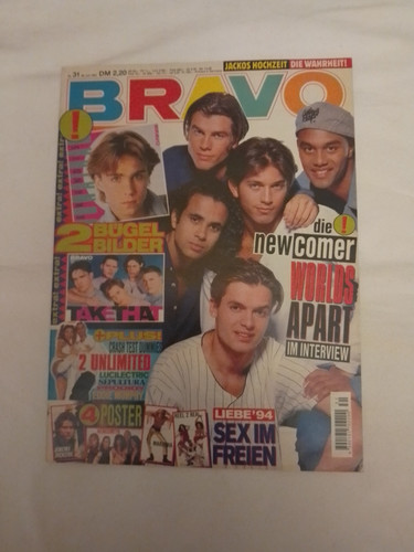 Magazin zeitschrift bravo - zeitschrift,