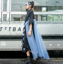 Schwarz blau Urban Street Rock