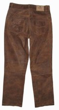 CHEVIREX Herren- LEDERJEANS /