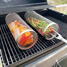 Zylindrischer Grillkorb -