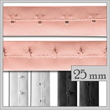 Korsettband Haken- & Ösenband