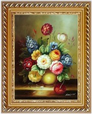 Ölbild Blumen Gemälde