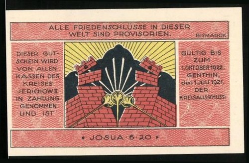 Notgeld genthin 1921 50 - notgeld,