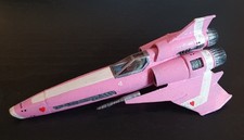 Battlestar Galactica Colonial Viper Love Heart Valentine's Day pink Resin Model