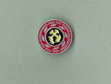 Abzeichen " Tag des Bergmanns und Energiearbeiter 1981 " .