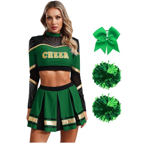 Damen cheerleading kostüm - damen,