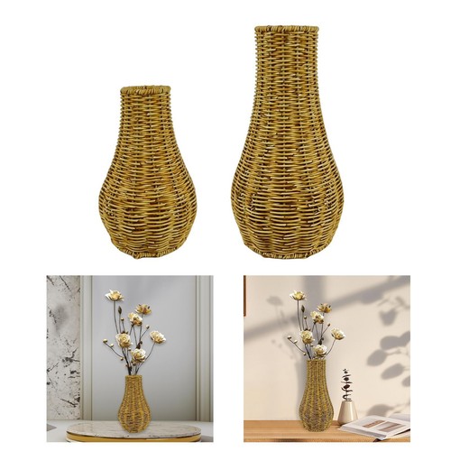 Rattan blumenvase korbvasen - rattan-blumenvase,,