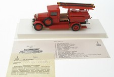 OMO - Feuerwehr - Fire Engine Truck - 1:43 in OVP USSR Russian Model Car