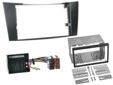 Einbauset Doppel DIN Autoradio für Mercedes E-Klasse W211 02-09