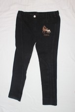 Reit Leggings HORKA Mädchen  Jungen Gr. ca 116 5-6 Jahre schwarz mit Besatz