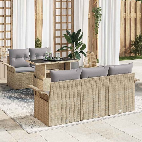 Garten sofasatz hellgraues - sofasatz,