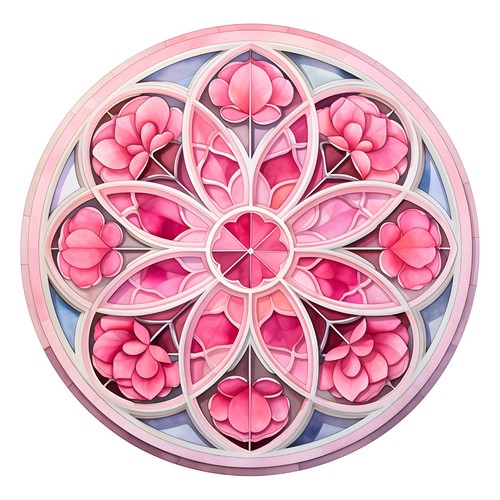 Sticker stained glass - sticker,