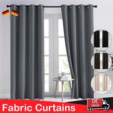 2ER SET VORHÄNGE BLICKDICHT