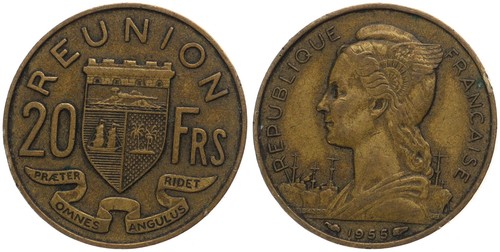Réunion reunion 20 francs - réunion,