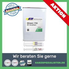 5kg Acrylharz mit Härter transparent Glasklares Gießharz - KUNST (11,87 EUR/kg)