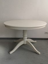 INGATORP Ausziehtisch, weiß, 110/155 cm