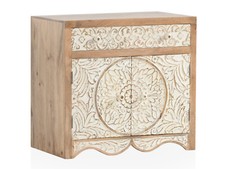 Waschtisch delhi 80cm massiv - waschtisch,