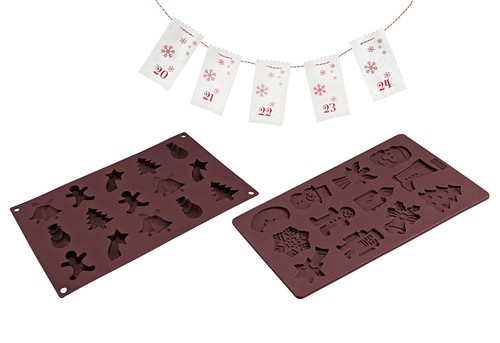 Adventskalender set schoko - adventskalender,