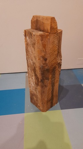 Holzbalken mit zapfen - mit,