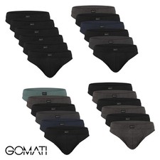 Gomati 6er Pack Herren Jersey Slips - Unterhosen für Männer Baumwolle