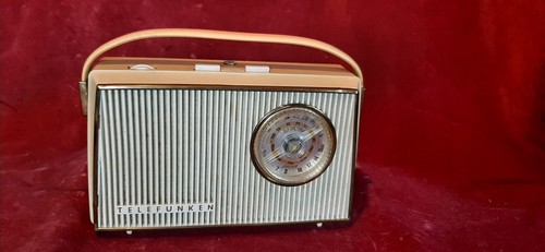 Vintage kofferradio telefunken - vintage,