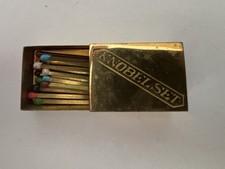 Vintage Knobelspiel  50er–60er Jahre  Streichholzschachtel Vollmetall