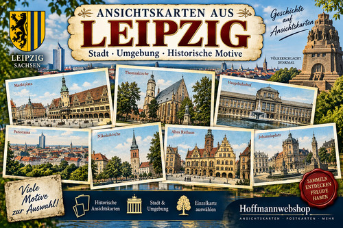 Leipzig alte ansichtskarten - ansichtskarten, ak