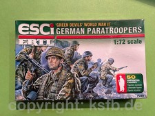 1:72 ESCI - ERTL #244EE WKII Deutsche Fallschirmjäger letzte Box Version SELTEN