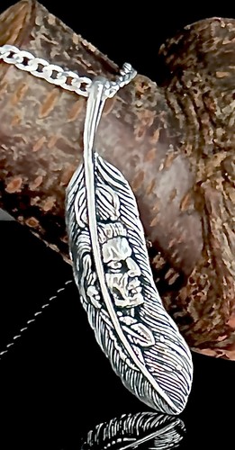 Feder indianer indianerkopf - feder,