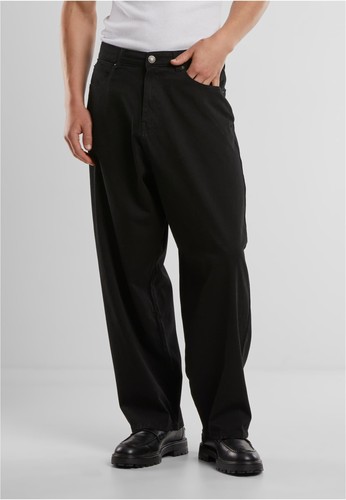 Tapered twill baggy - twill, pants