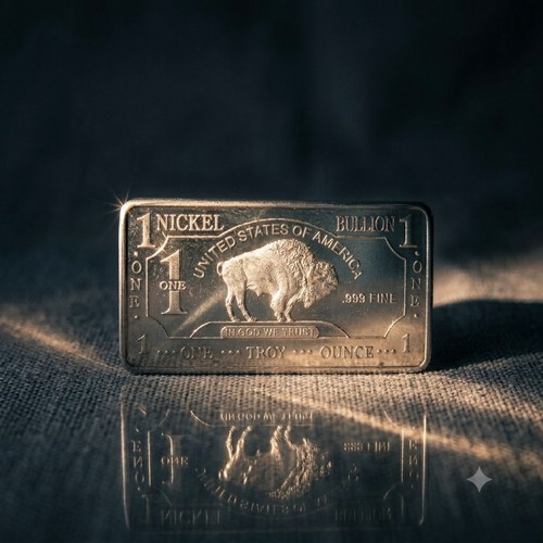 Nickelbarren unze 999 - nickelbarren,