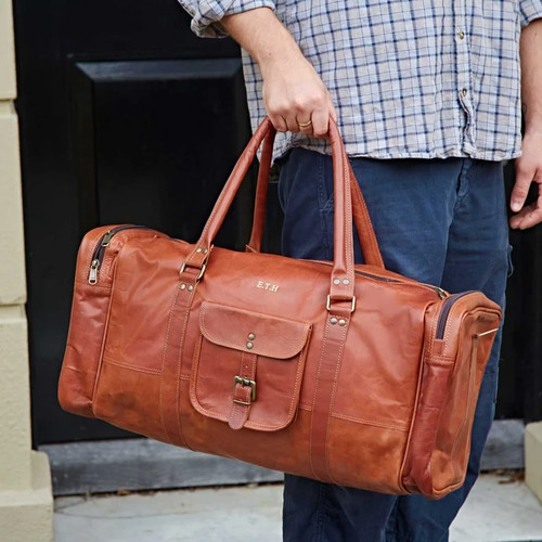 Leder echt reisetasche - echt, gepäck
