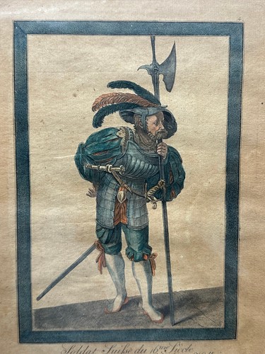 Antike radierung von 1790 - von,