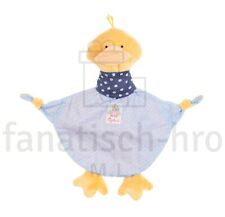 Sigikid Schmusetuch Ente gelb Schnuffeltuch blau gepunktet Baby Kuscheltuch