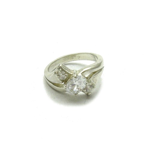 Sterling silber ring echt - silber,