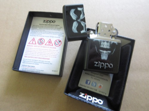 Zippo sturm feuerzeug skull - feuerzeug,