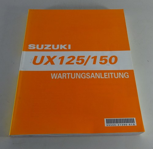 Werkstatthandbuch suzuki - suzuki, ux