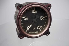 Flugzeugteil Cockpit Instrument Messgerät - Degivrage Druckmesser AMA