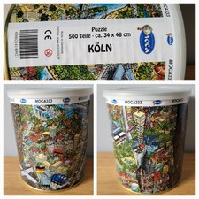 Mocca333 Puzzle - Köln - City-Motive in Comic Art von Bernd Natke in der Dose