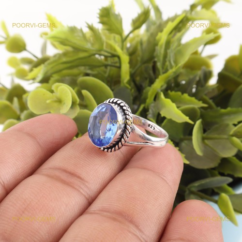 Tansanit stein 925 sterling - 925,