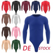 DE Herren Langarm Bodysuit